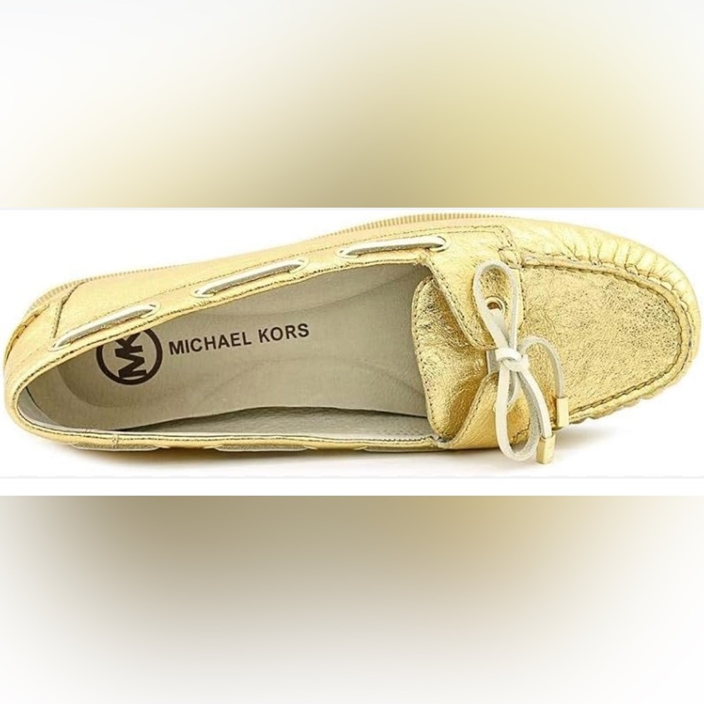 Michael Kors Gold Women's Loafers